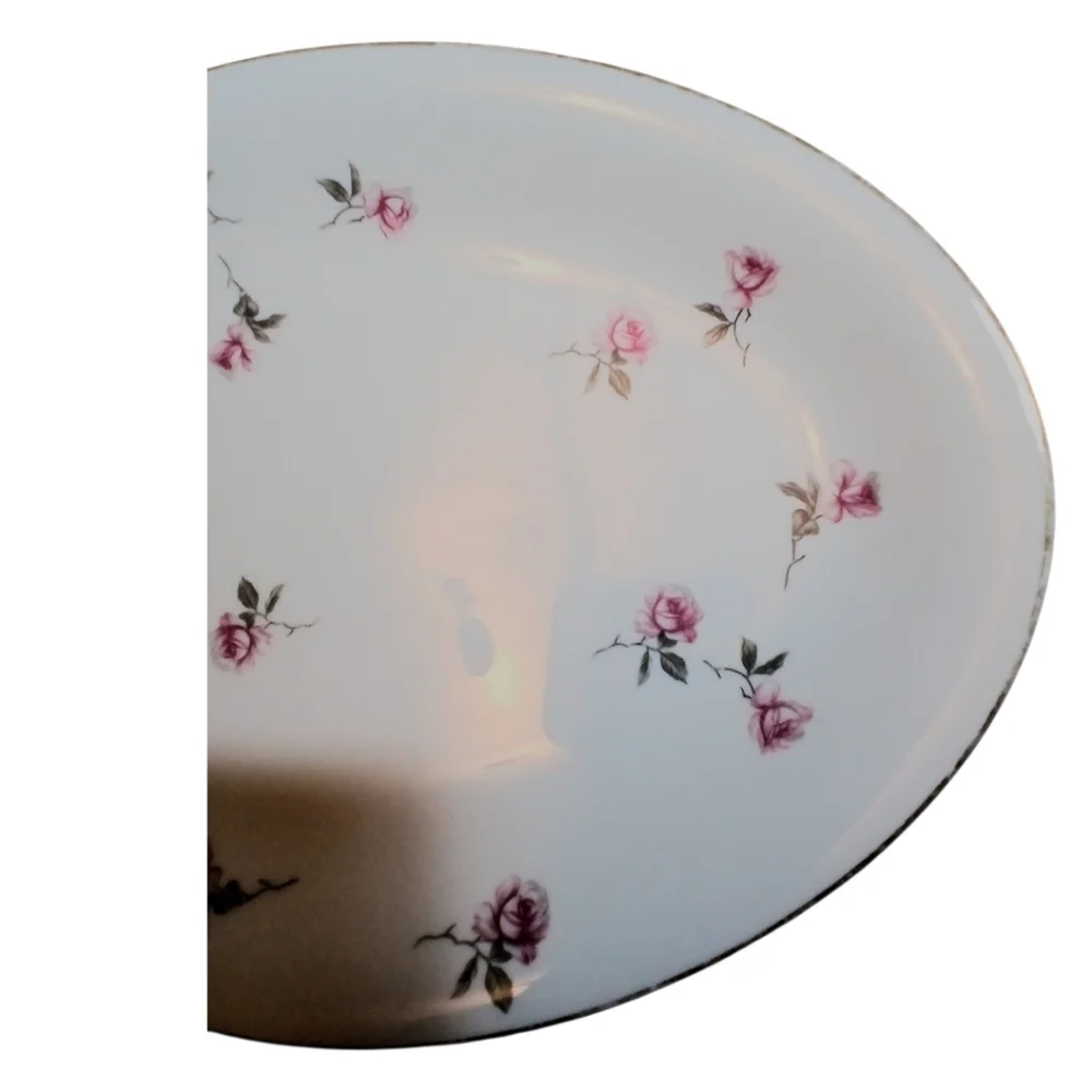 Vintage '50s Noritake N5687 China Oval Platter Floral